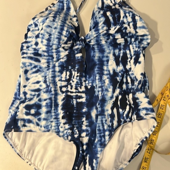 TIME AND TRU Ladies Swim Suit Tie at Bust. New with tags Size 1X (16w-18w) - Picture 5 of 11